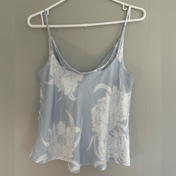 NWOT Babaton Cowlneck Camisole Floral - Picture 3 of 4